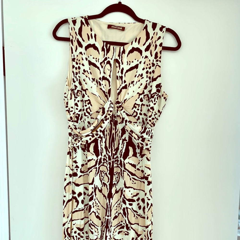 Roberto Cavalli printed dress